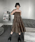 Gathering Flare Skirt